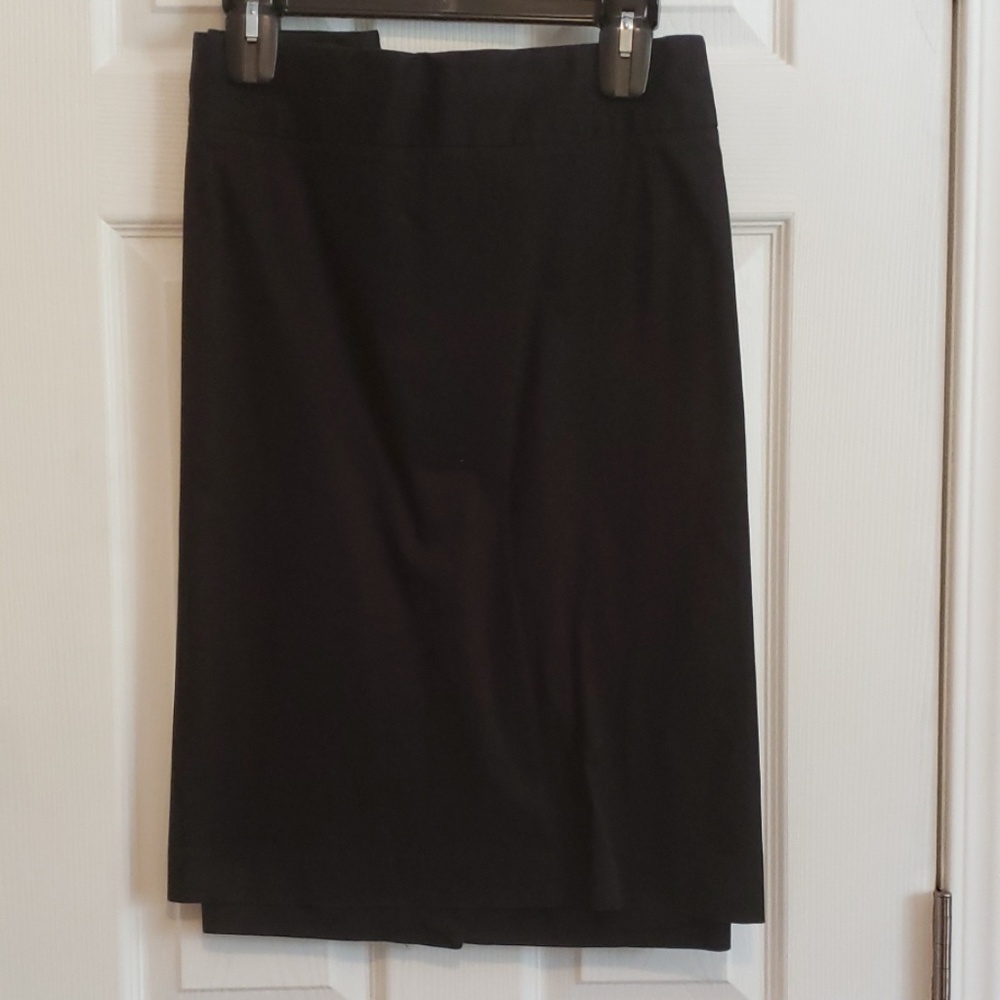 Lane Bryant Black Pencil Skirt 28w